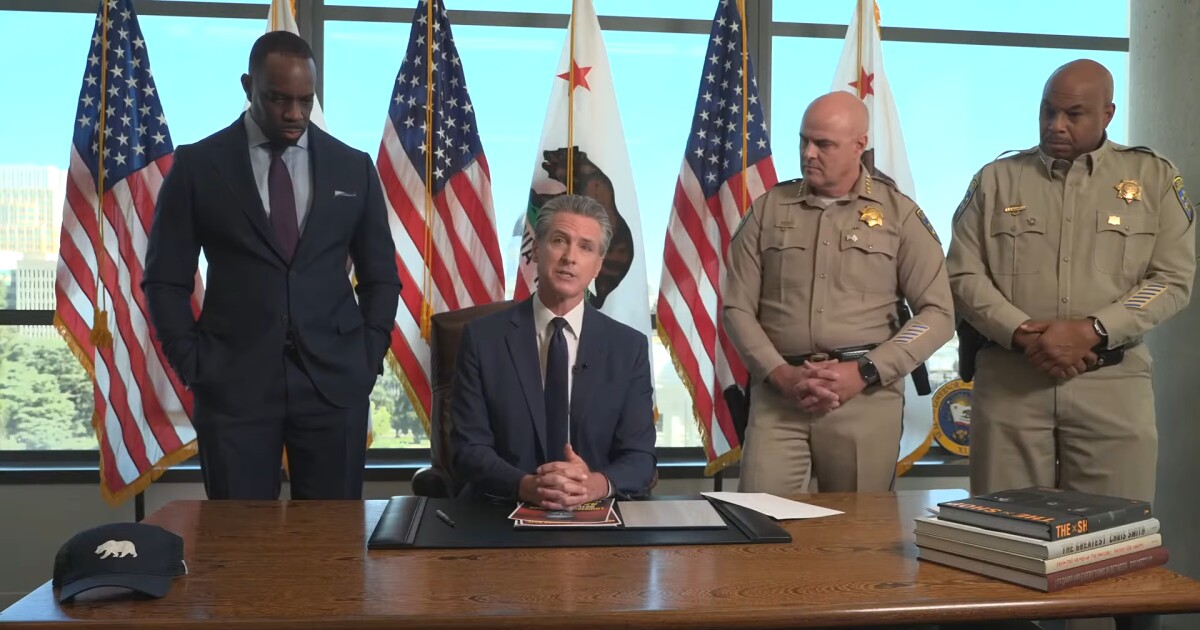 Newsom deploys CHP crime suppression teams to San Diego, LA, Inland Empire