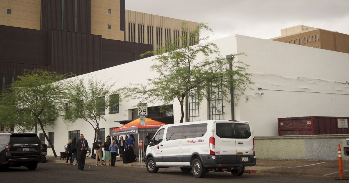 Phoenix's city-run cooling centers have had nearly 17,000 visits so far this summer