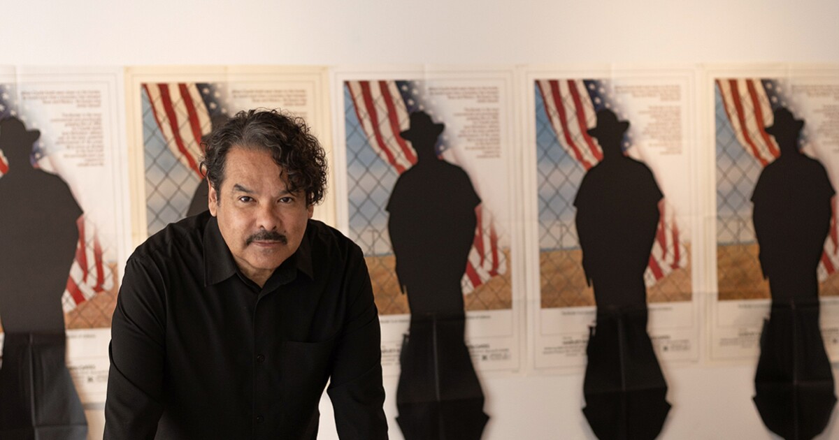 Growing up on the border will always be associated with light for artist Julio César Morales
