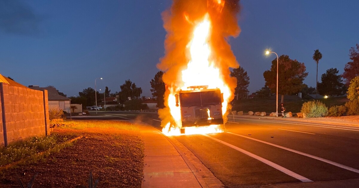 Hazardous trash is causing garbage trucks to catch fire. Metro Phoenix cities look for solutions