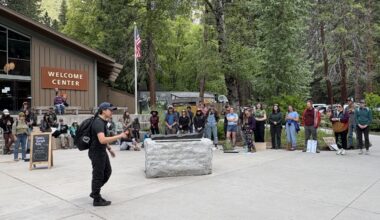 Yosemite employees worked for weeks with no pay before the government hired them : NPR