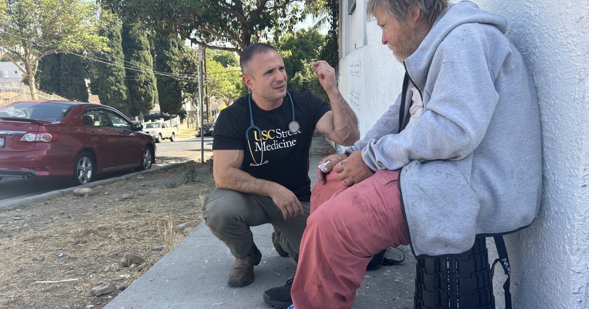 To help more unhoused patients, LA street medics push to change state law