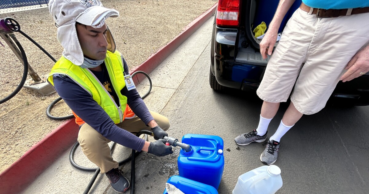 LA’s free recycled water station is back