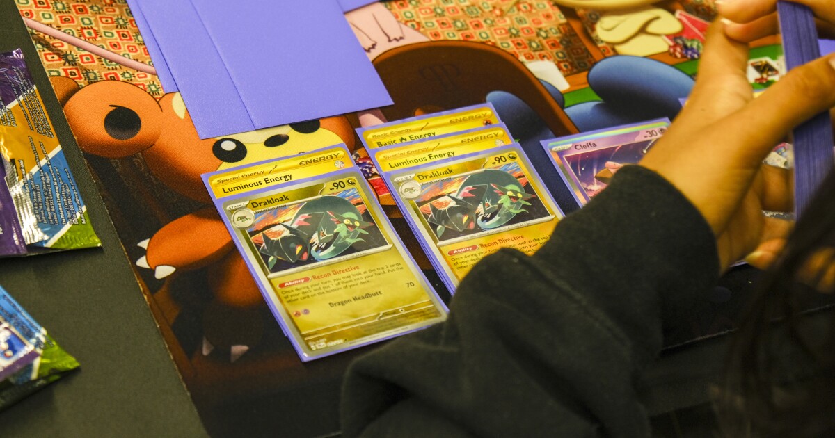 Where you can learn to play the Pokémon card game in Los Angeles