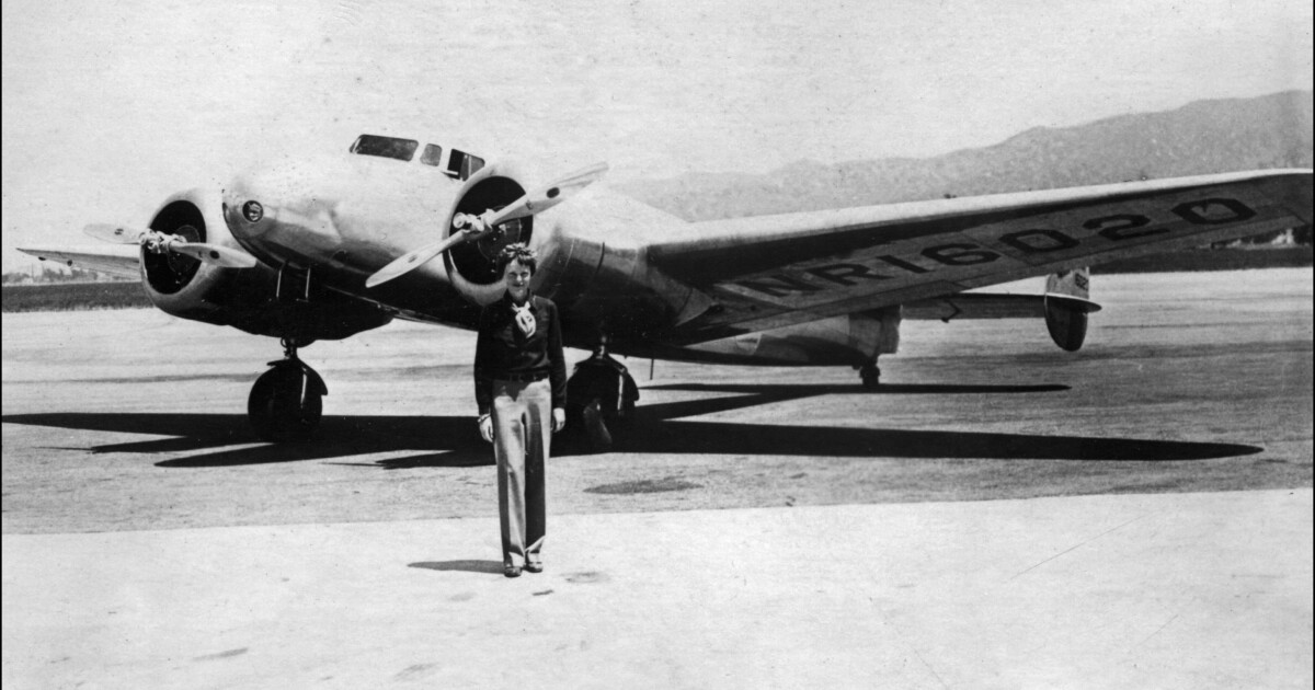 Amelia Earhart's passion for flying began in LA