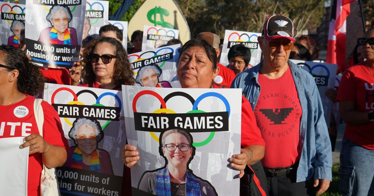 Powerful union demands 'New Deal' for the 2028 LA Olympic Games, threatens to strike