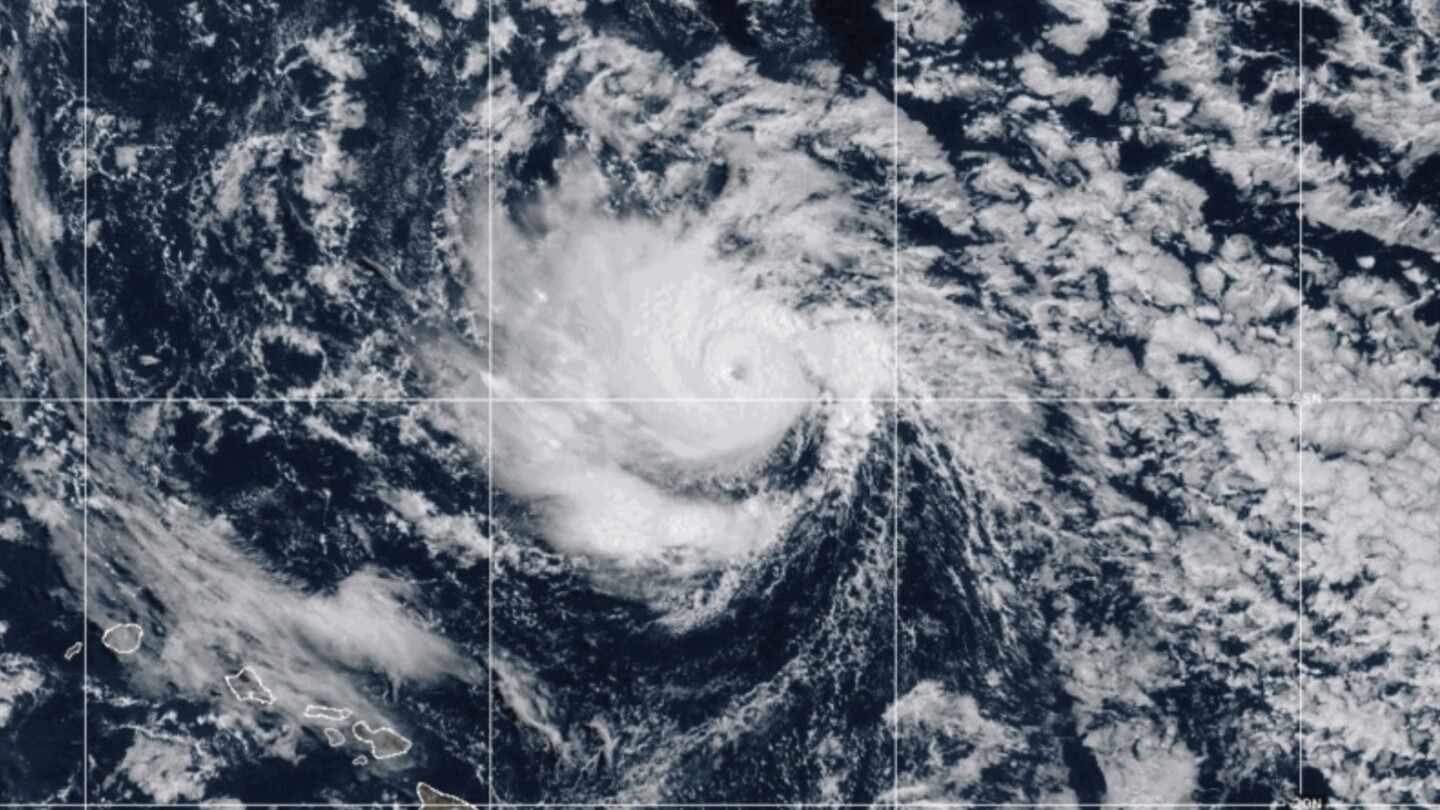 Henriette becomes a hurricane in the Pacific Ocean well north of Hawaii