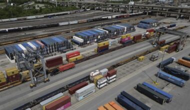 How many Canadian and Mexican goods are shielded from Trump's new tariffs