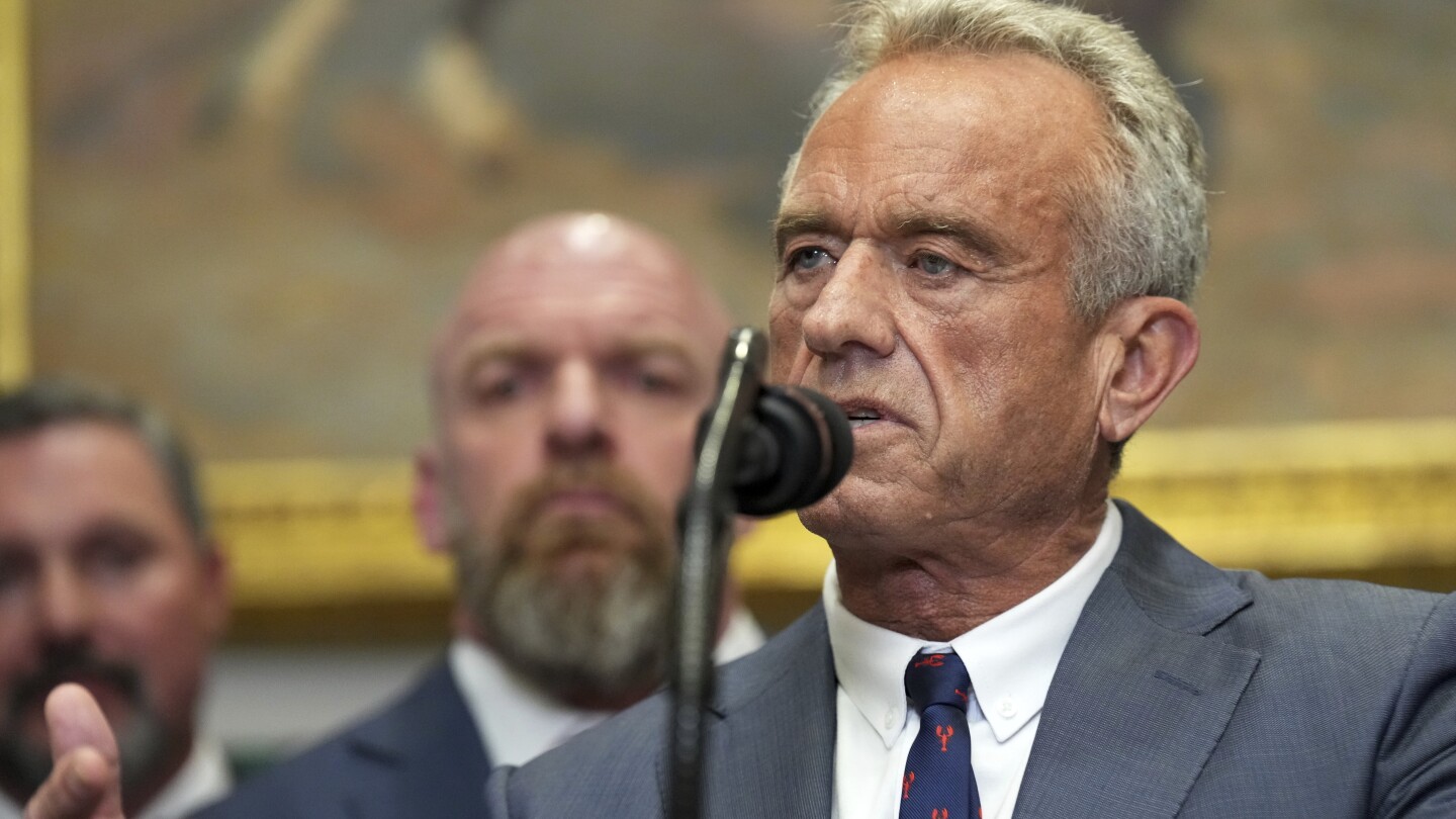 FACT FOCUS: A look at RFK Jr.'s misleading claims on US dietary guidelines