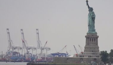 Trump's broad tariffs go into effect just as US economic pain is surfacing