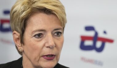 Switzerland's president rushes to Washington to tackle US tariffs