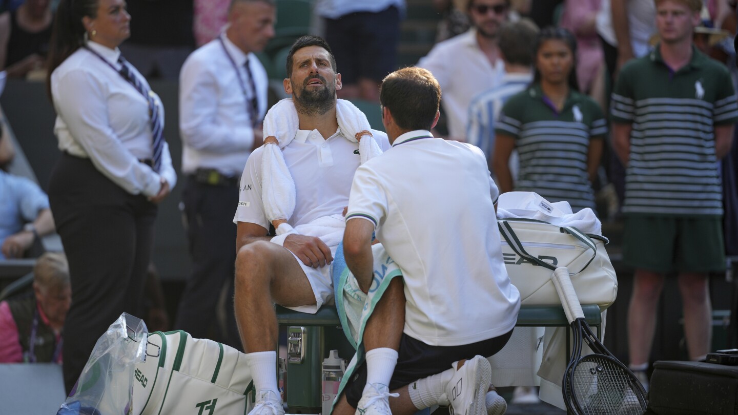 Novak Djokovic withdraws from the Cincinnati Open