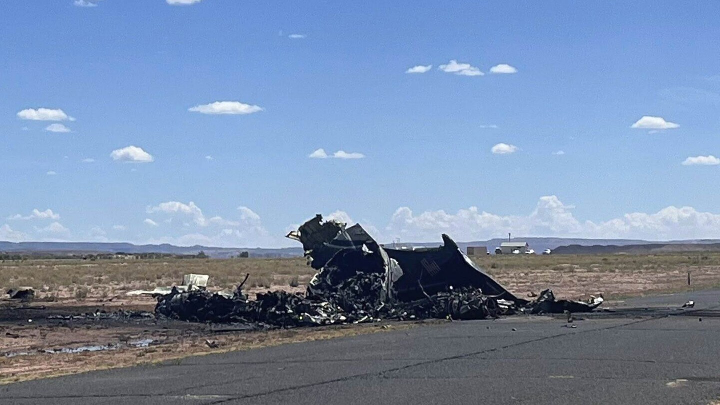 Medical transport plane crash on Navajo Nation kills four