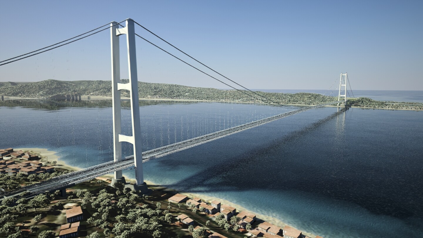 Italy greenlights project to build world's longest suspension bridge from mainland to Sicily