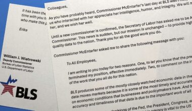 ‘Crazy!!’: How BLS staff reacted to Trump firing commissioner