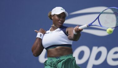 Townsend, Ostapenko get in verbal clash after US Open match