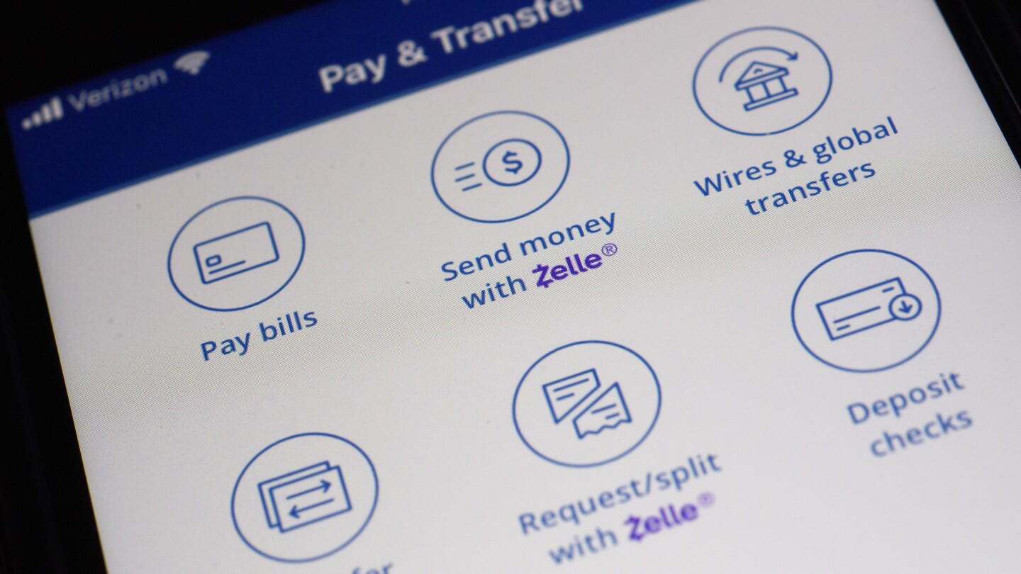 New York's attorney general sues Zelle parent firm, saying it failed to protect users from fraud