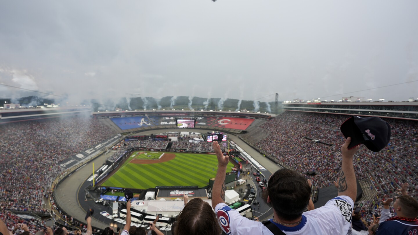 Bristol Motor Speedway now must prepare to host NASCAR after the MLB Speedway Classic