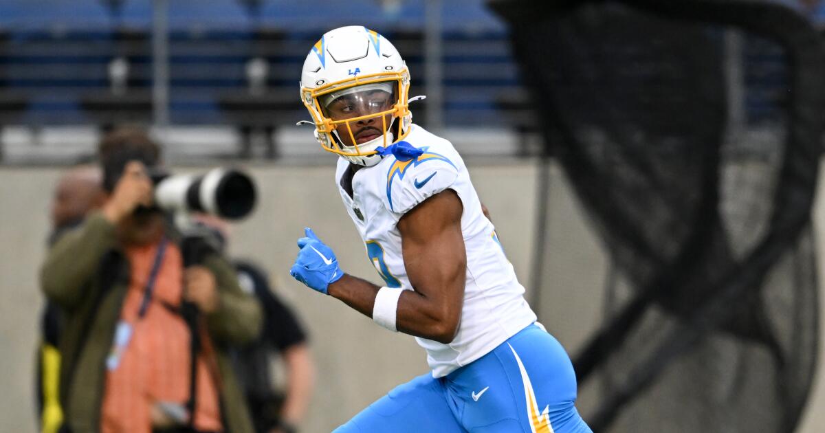 Chargers rookie Tre' Harris finding plenty of motivational sources