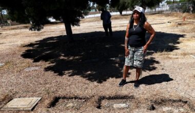 ‘It’s sickening.’ More than a dozen headstones stolen from one of L.A.'s oldest cemeteries