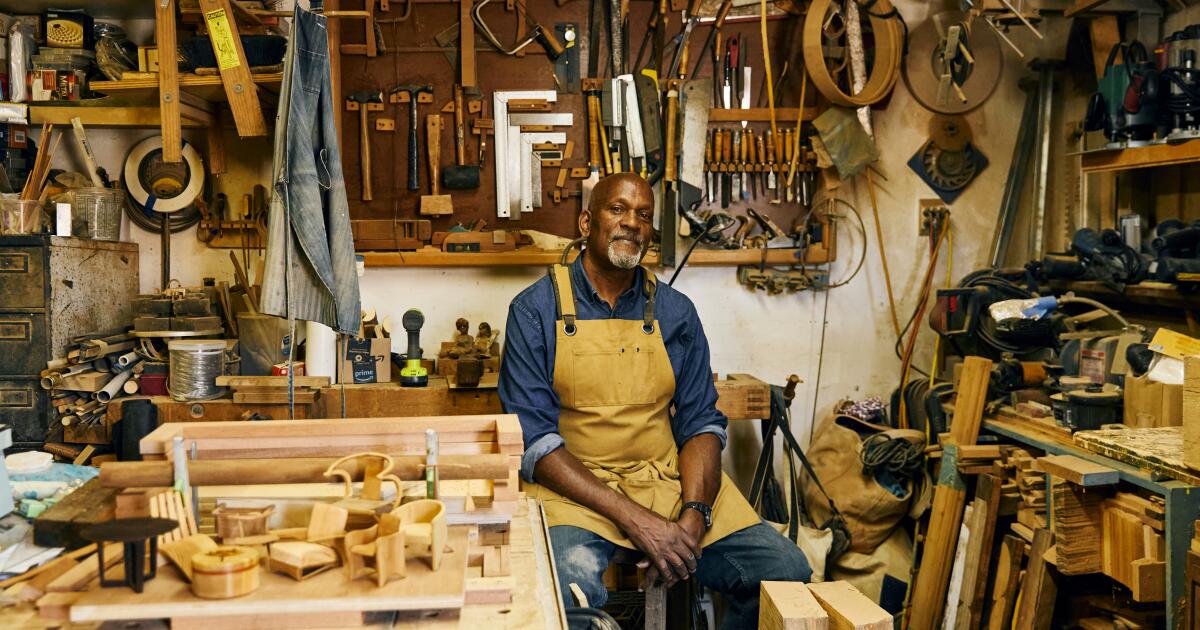 Woodworker Harold Greene crafts soulful furniture in San Pedro