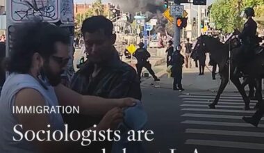 Sociologists are concerned about L.A. citizens during a year of unrest