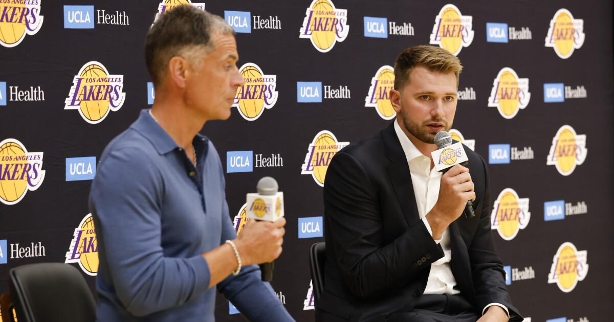 Lakers are committed to Luka Doncic, but what about LeBron James?