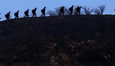As Canyon fire winds down, heat wave lingers in Southern California