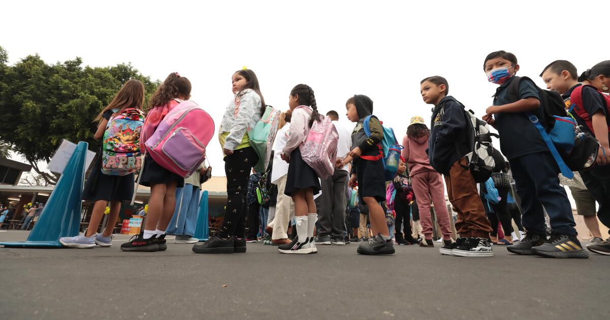Many fewer students, in just as many L.A. schools. Can the math work?