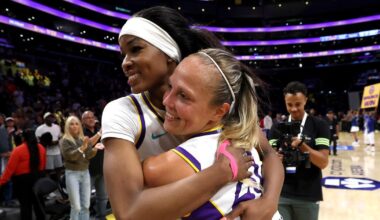 Julie Allemand and Dearica Hamby lead Sparks to third straight win