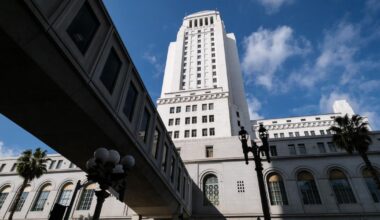 LAPD employee accidentally shoots himself at City Hall East, sources say