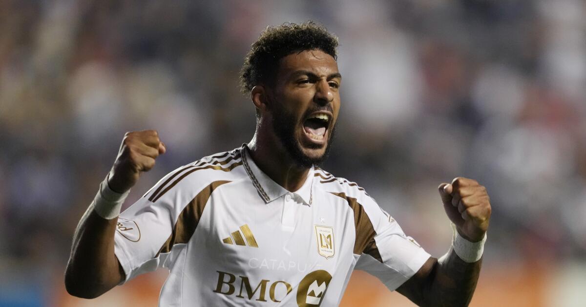 Denis Bouanga's late goal helps LAFC salvage draw with Fire