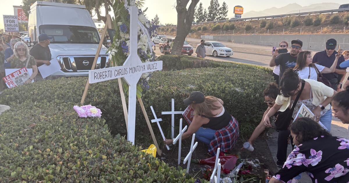 Vigil honors man who died while fleeing SoCal Home Depot immigration raid