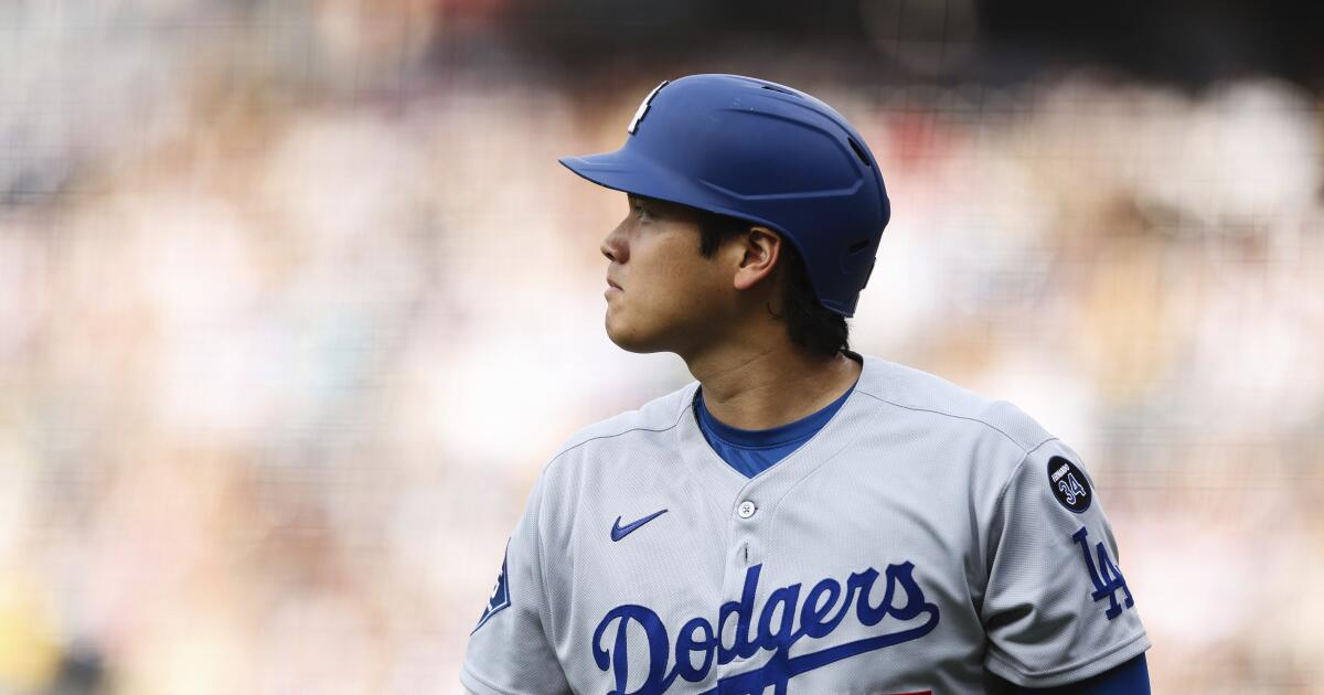 Dodgers lose to Padres in two-hit flop, falling out of first place