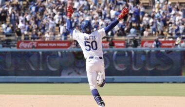 Mookie Betts delivers 'for the boys' in Dodgers' sweep of Padres