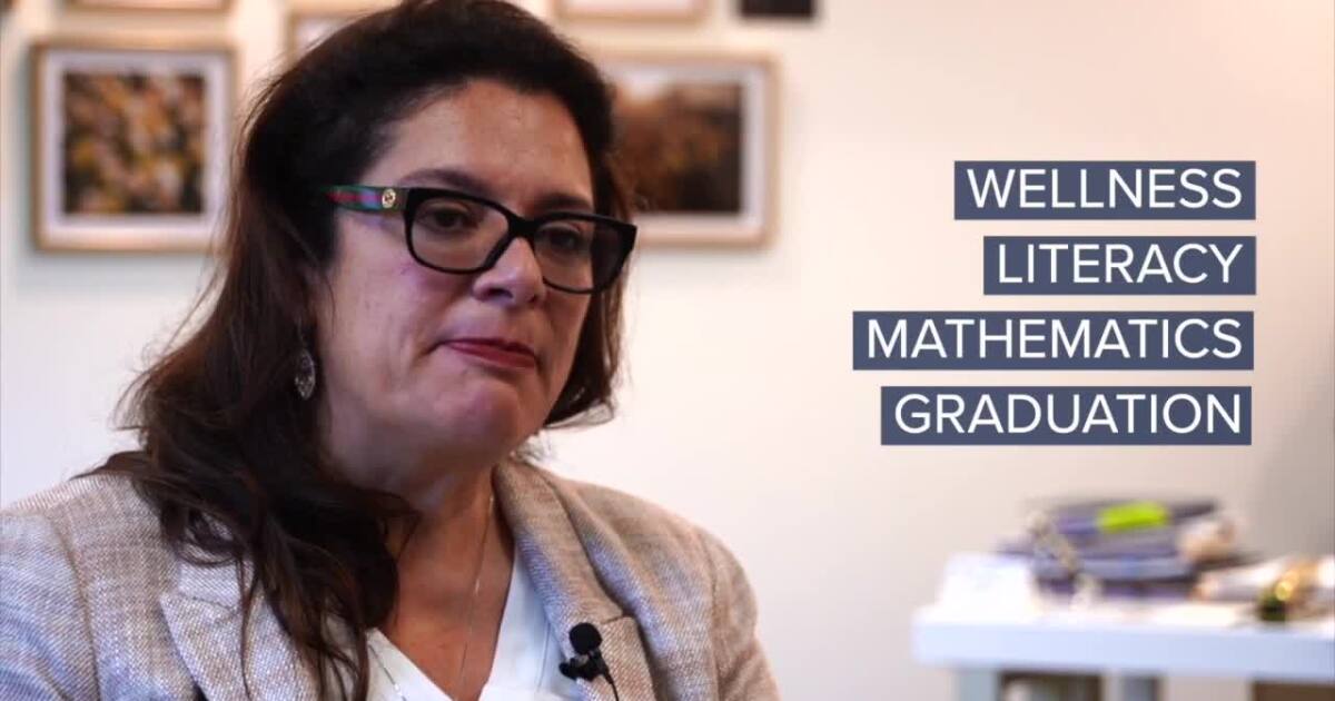 San Diego Unified Superintendent Dr. Fabi Bagula speaks to 10News