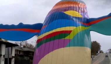 Salt Lake City seeks public input on whale sculpture's next mural