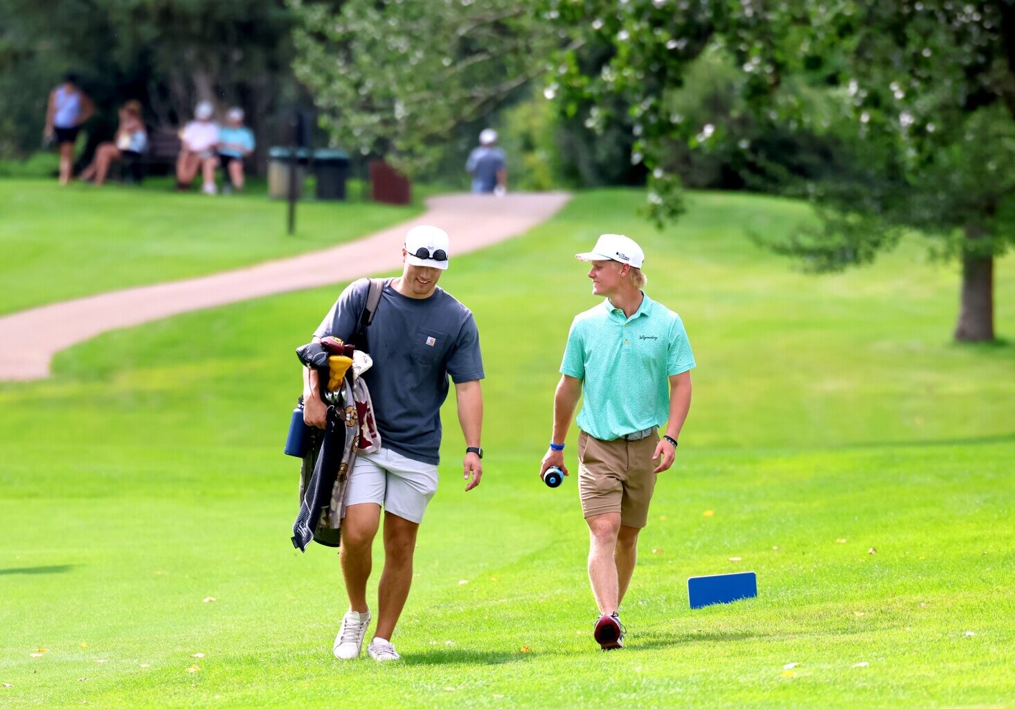 Photo gallery: A hole-in-one highlights match play Day 2 at 93rd Pine to Palm - Detroit Lakes Tribune