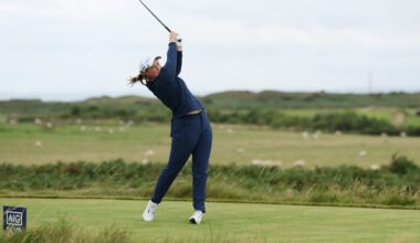 Lottie Woad's second-round charge derailed by late triple bogey at AIG Women's Open