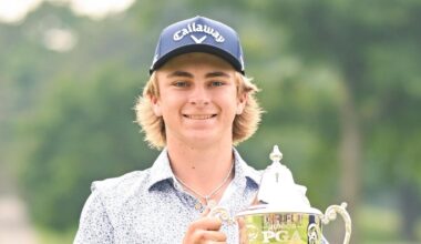 Lunden Esterline, Asterisk Talley win Junior PGA titles; Charlie Woods backs up to T-9