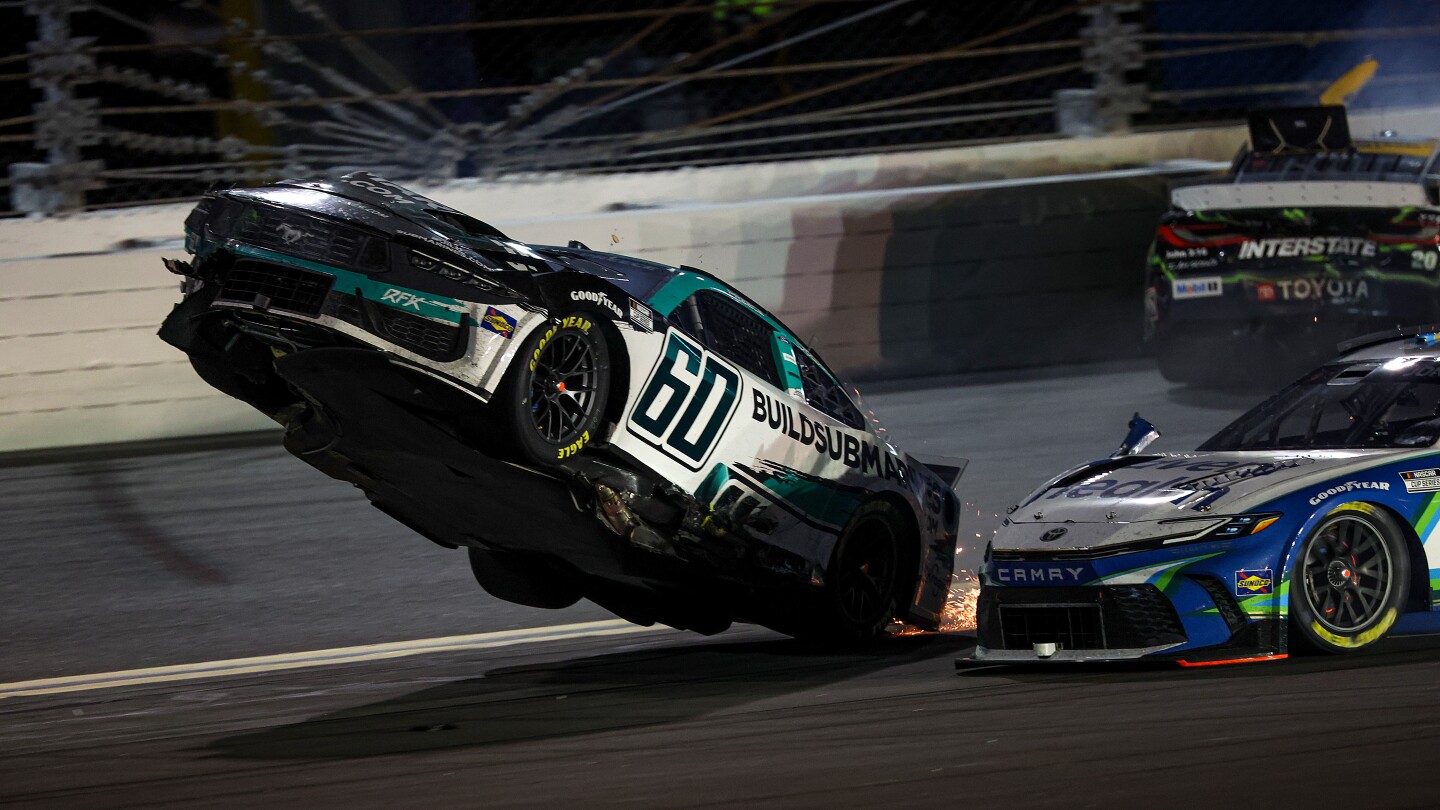 NASCAR's new A-post flaps aim to keep cars from becoming airborne