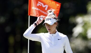 Nelly Korda, after recent putter switch, shoots 67 to open FM Championship at TPC Boston