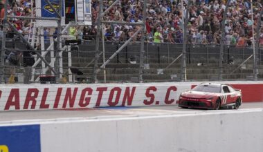 NASCAR Saturday schedule at Darlington Raceway
