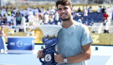 Carlos Alcaraz wins first Cincinnati Open title as Jannik Sinner retires with illness