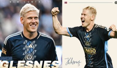 Philadelphia Union Sign Defender Jakob Glesnes To New Contract