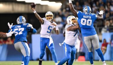 2025 NFL Hall of Fame Game score and live updates: Chargers dominate Lions in preseason opener