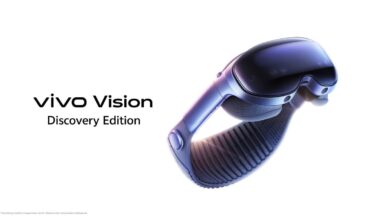 An image of the Vivo Vision VR headset