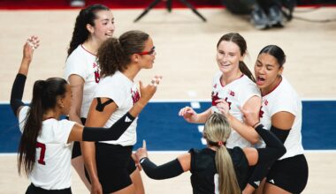 No. 1 Nebraska volleyball takes a 2-0 lead over No. 6 Stanford