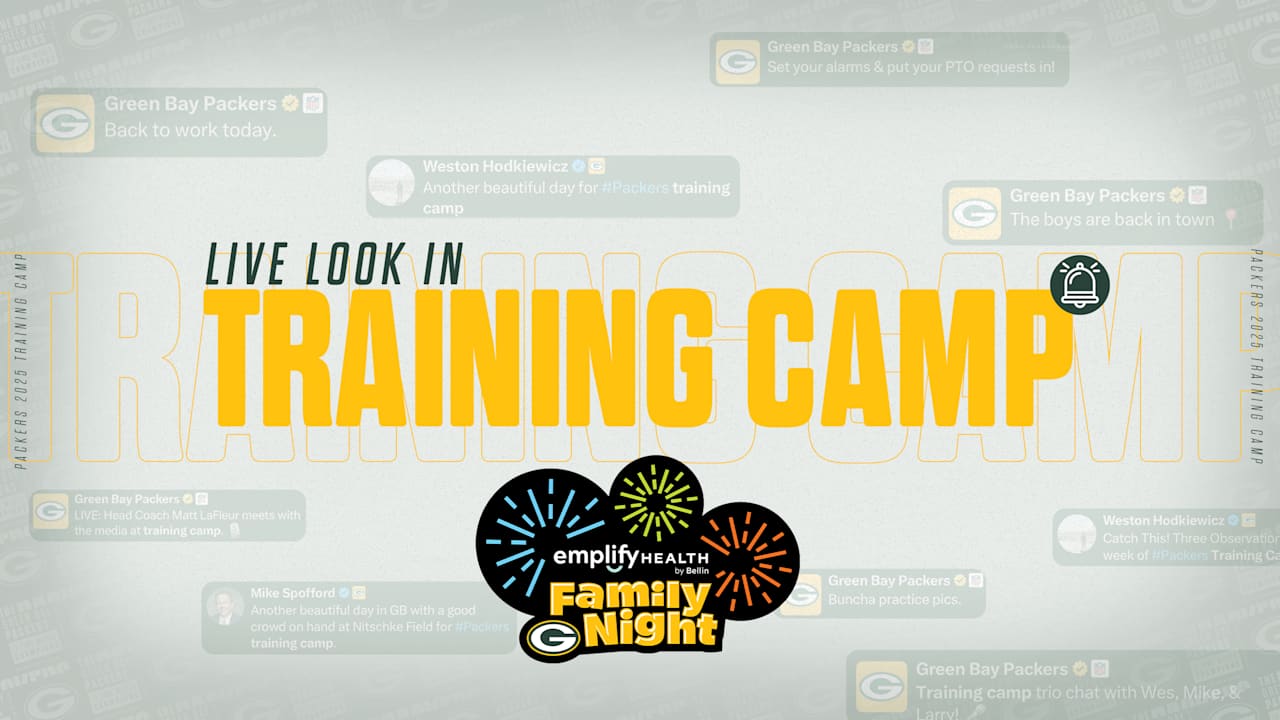 Live Look-In: 2025 Packers Family Night - Green Bay Packers – packers.com