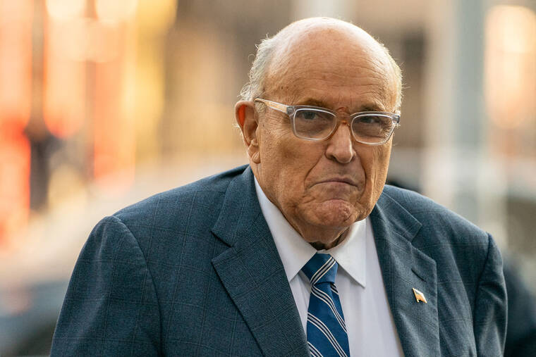 Former New York Mayor Rudy Giuliani hospitalized after crash